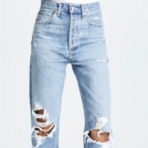 Agolde 90’s Fall Out denim